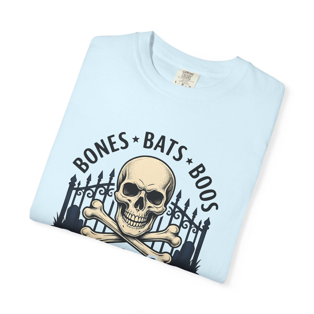 Skeleton Crossbones Shirt Halloween Gothic Unisex Gift product image 5