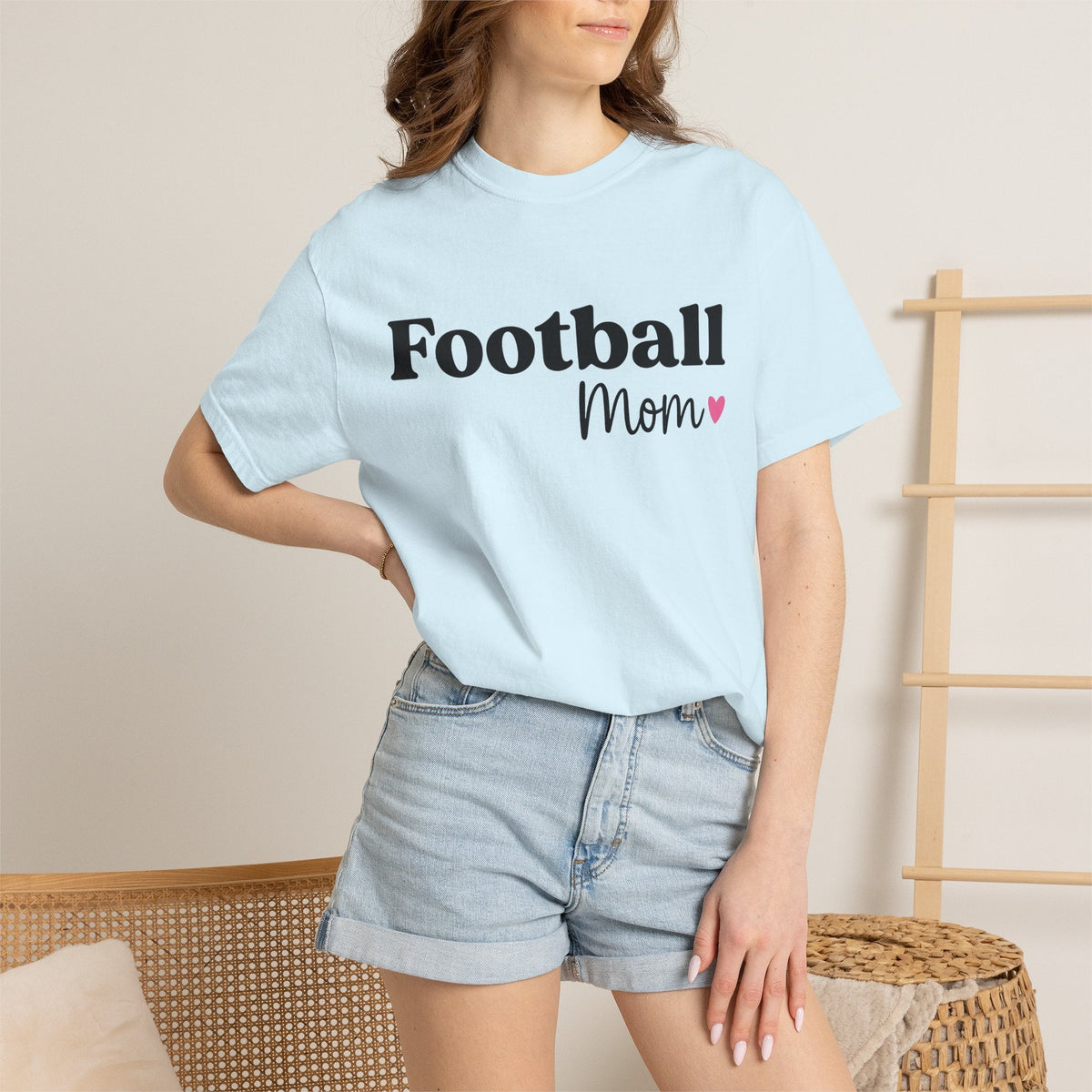 Football Mama Shirt Moms Sportswear Gift for Women Sleek product image 9