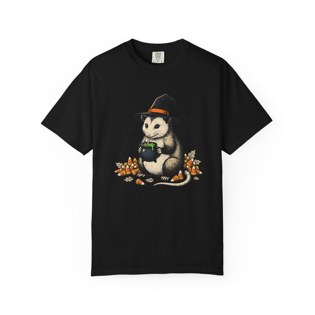Opossum Magic Shirt Halloween Fauna Unisex Gift Sketch Tee product image 4