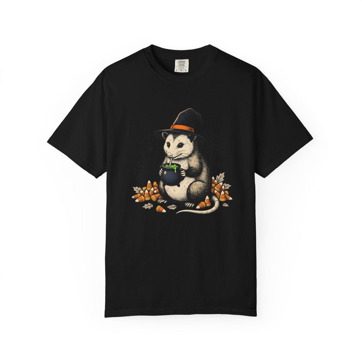 Opossum Magic Shirt Halloween Fauna Unisex Gift Sketch Tee product image 4