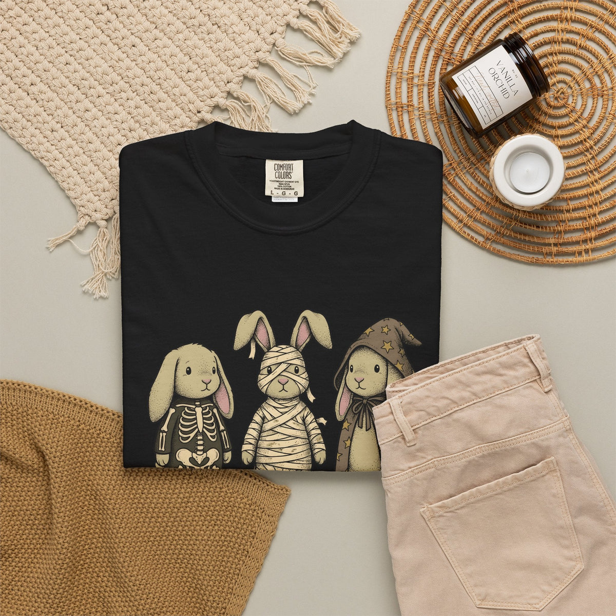 Rabbit Costume Shirt Halloween Fauna Unisex Gift Playful product image 16