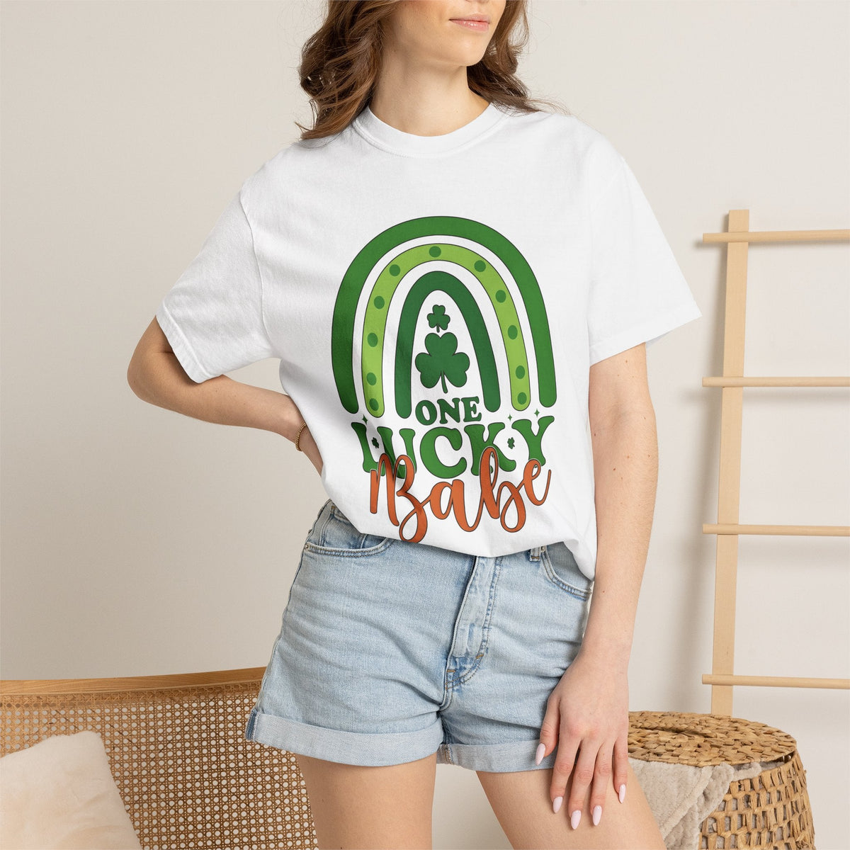 Shamrock Rainbow Shirt St Patrick's Day Holiday Unisex Gift product image 6