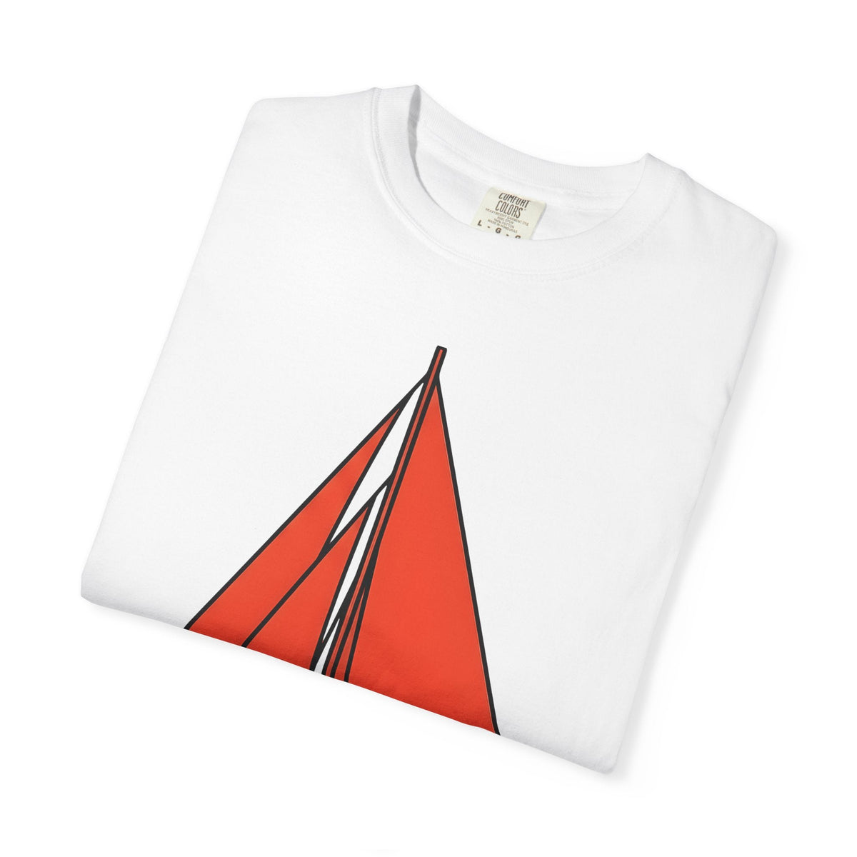 Sailboat Shirt Nautical Holiday Unisex Gift Modern Tee product image 5