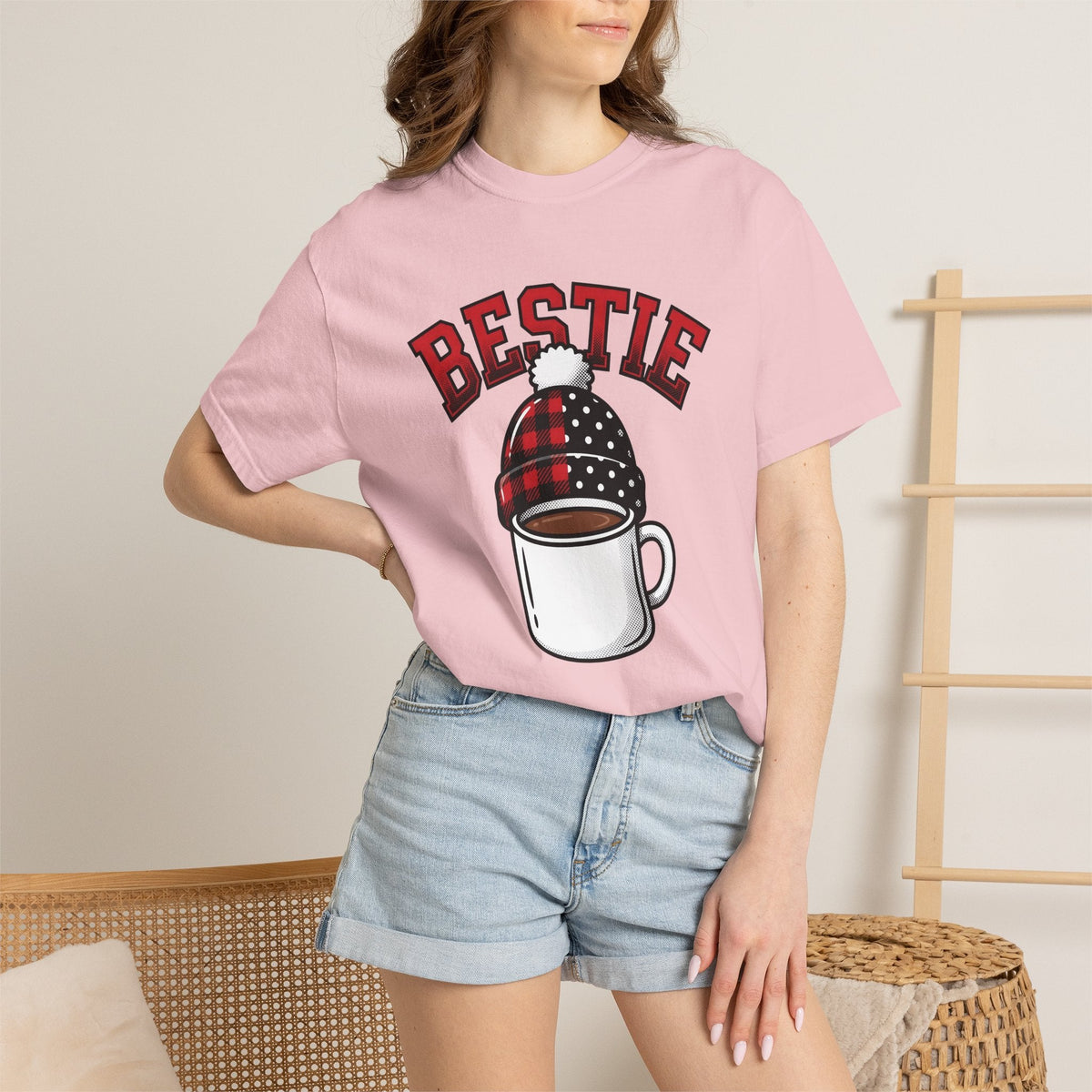 Coffee Cup Comic T-Shirt – Christmas Holiday Caffeine Lover, Unisex Graphic Tee