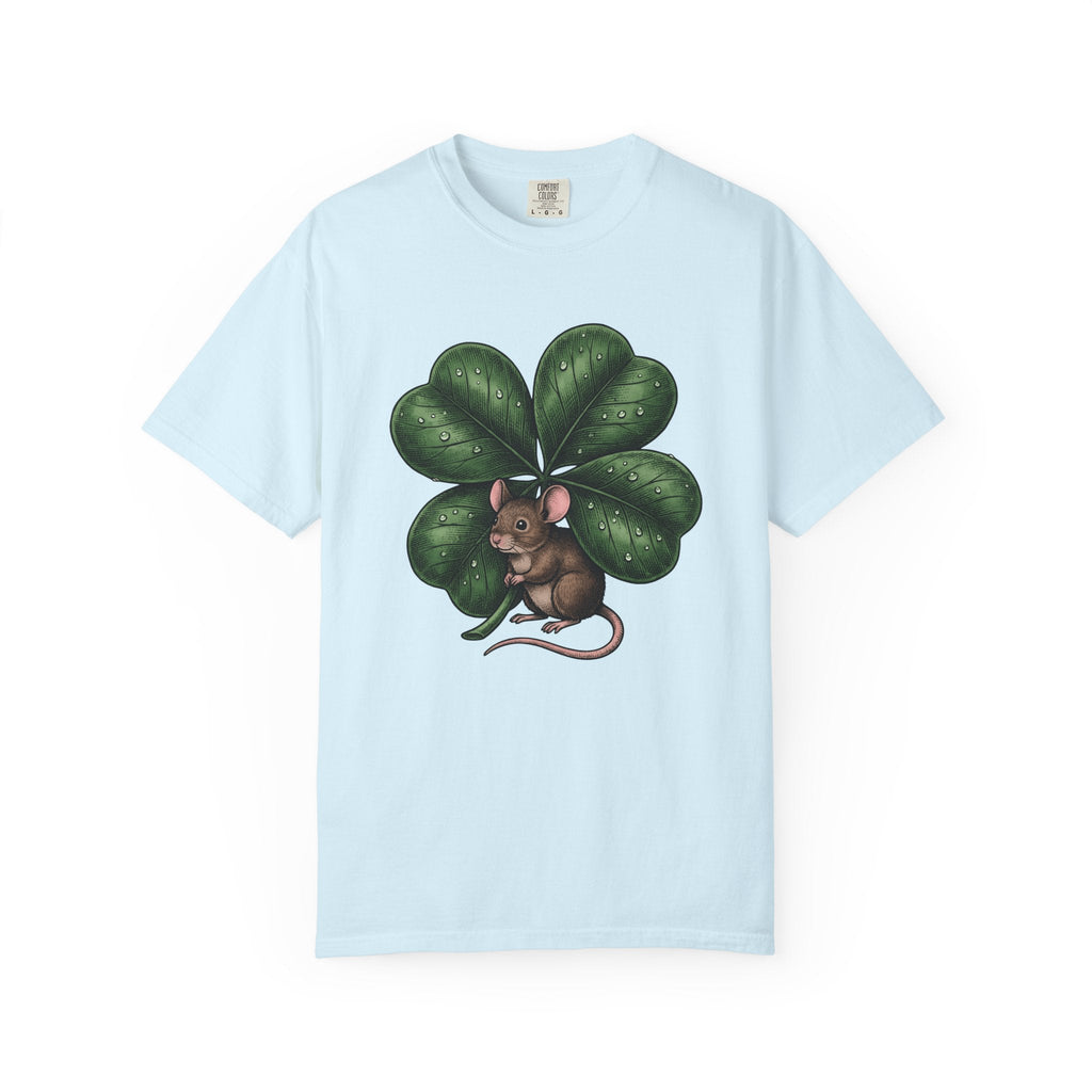 Mouse Four Leaf Shirt St Patrick's Day Wildlife Unisex Gift product image 2