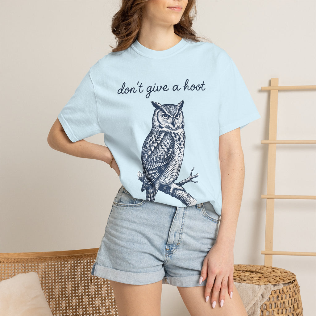Owl Illustration Shirt Funny Pets Unisex Gift Hand Drawn product image 9