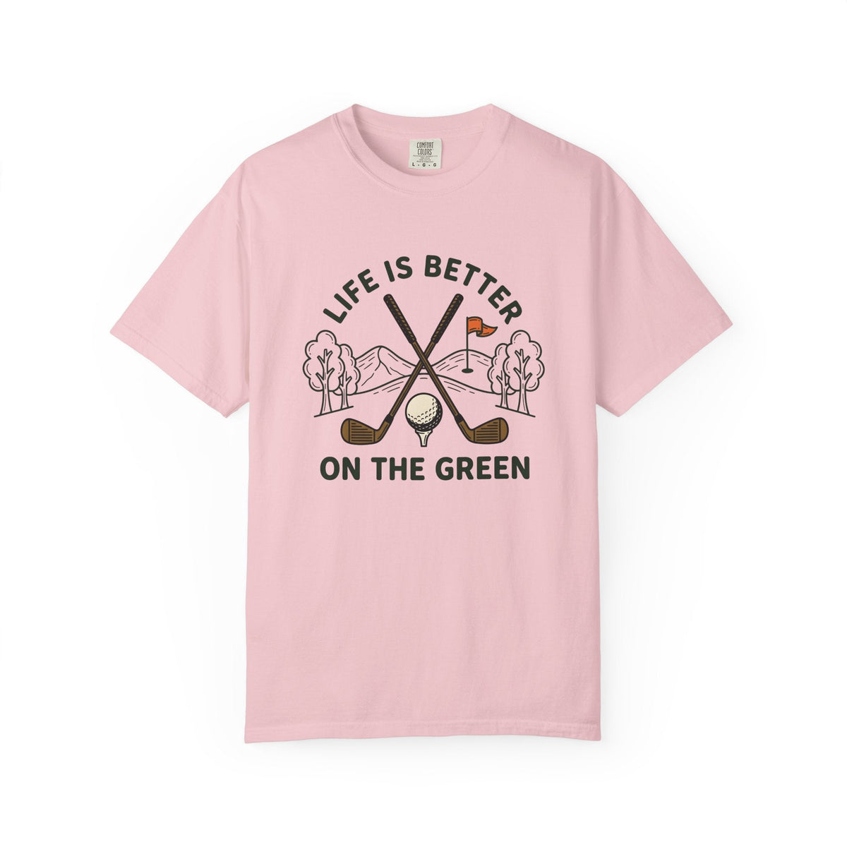 Golf Clubs Ball Shirt Hiking Unisex Gift Drawing Tee T-Shirt product image 3