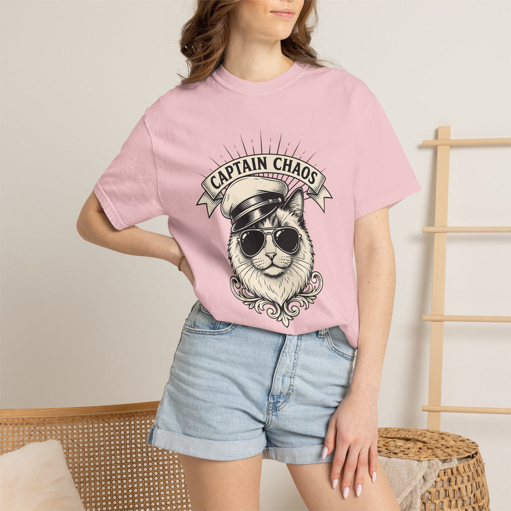 Cat Sunglasses Shirt Humor Unisex Gift Vintage Tee Cool product image 12