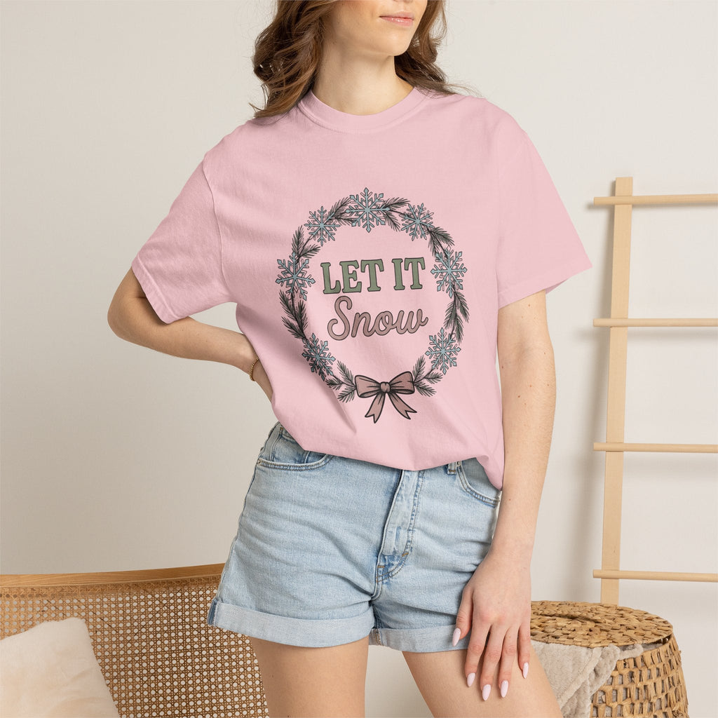 Snowflake Ring Shirt Christmas Cold Unisex Gift Cartoon Tee Jewelry T-Shirt Xmas