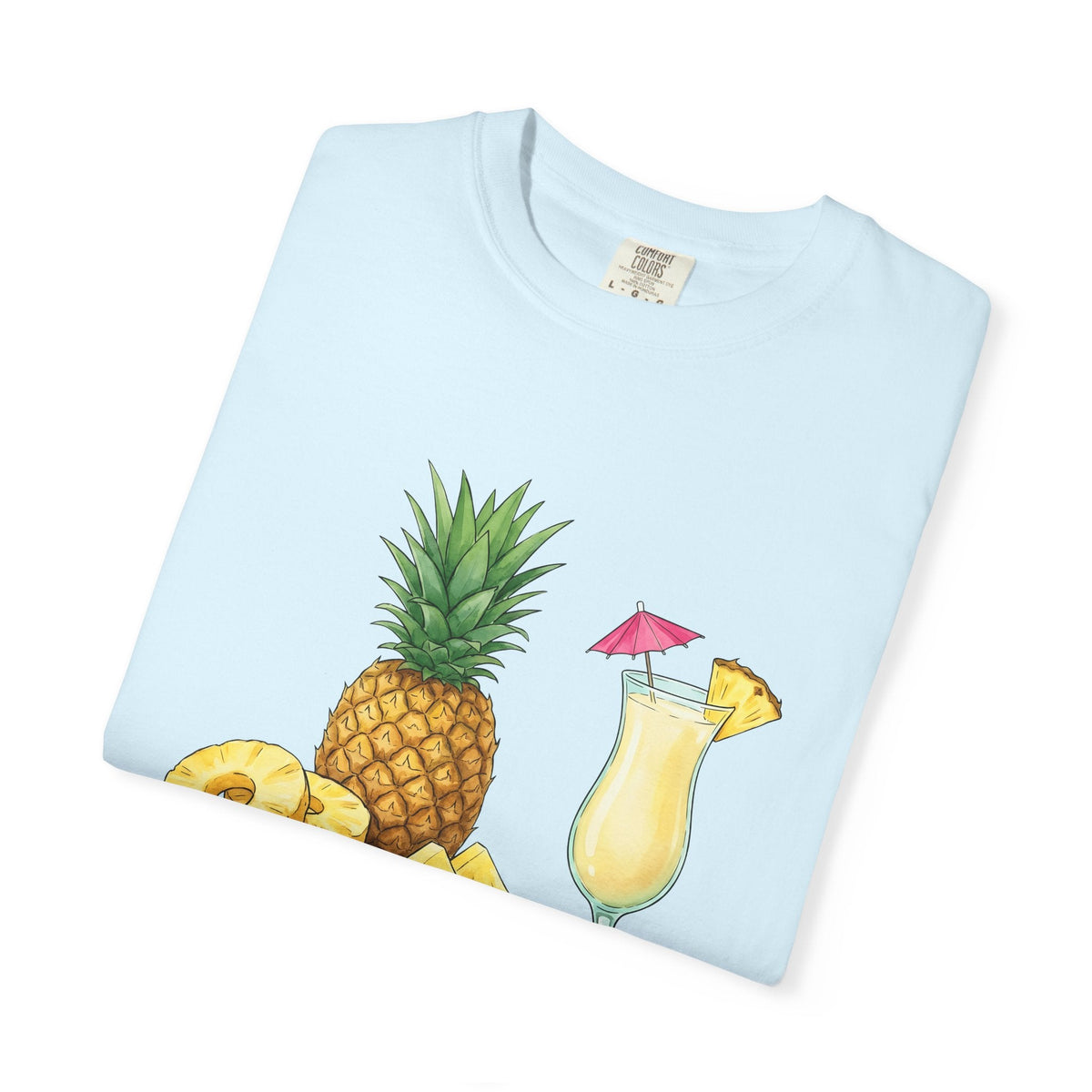 Pineapple Beverage Shirt Drinks Exotic Unisex Gift Oil product image 8