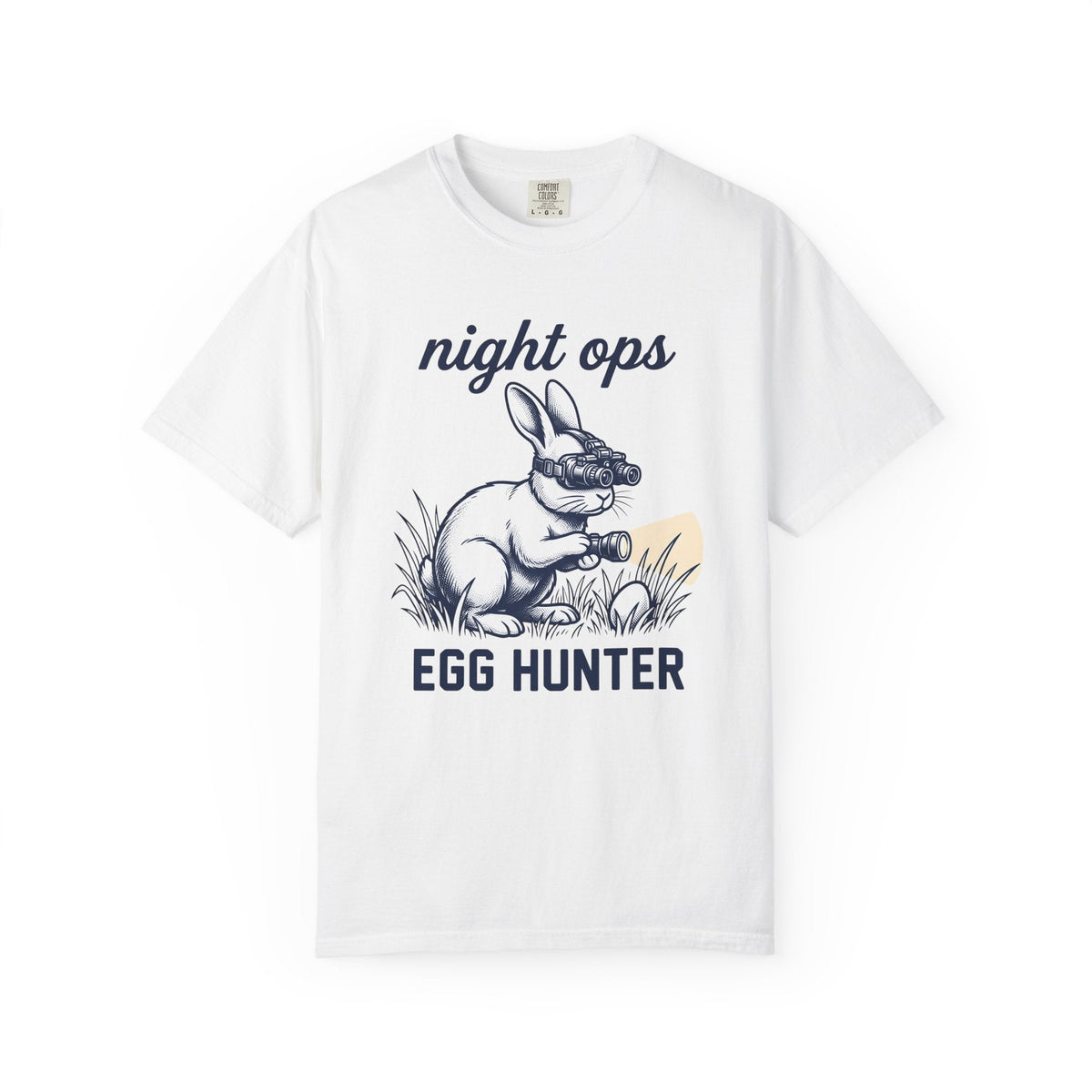 Rabbit Torch Shirt Easter Wildlife Unisex Gift Retro Tee product image 1