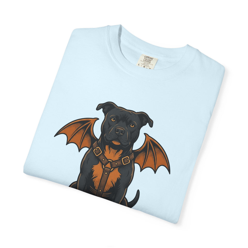Pitbull Bat Wings Shirt Halloween Puppy Unisex Gift Sketch product image 8