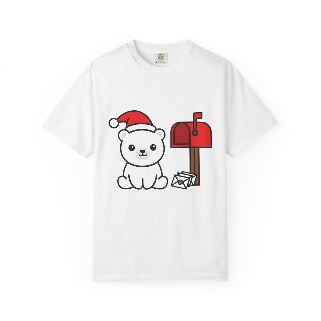 White Bear Shirt Christmas Pets Gift Women Adorable Tee product image 1