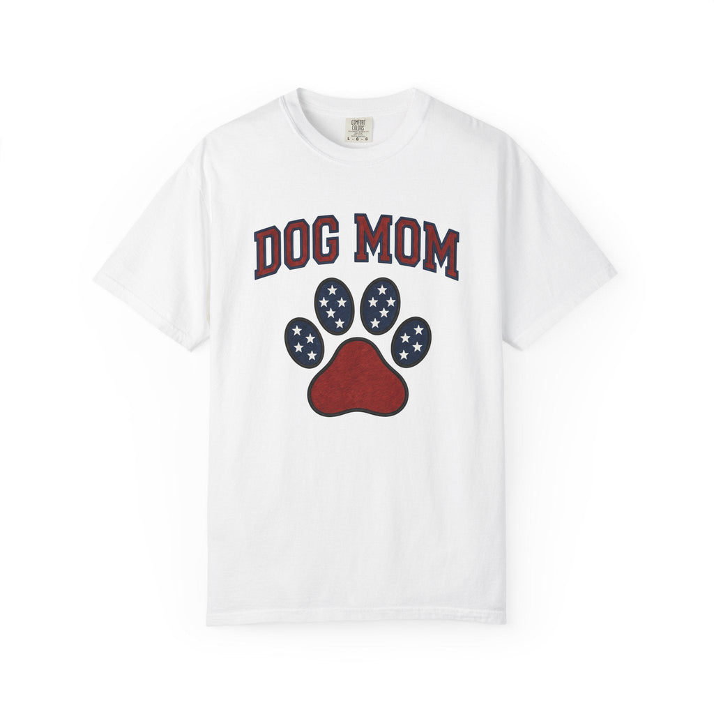 Puppy Paw Retro T-Shirt – Dog Mom Pet Lover Design, Women product image 1