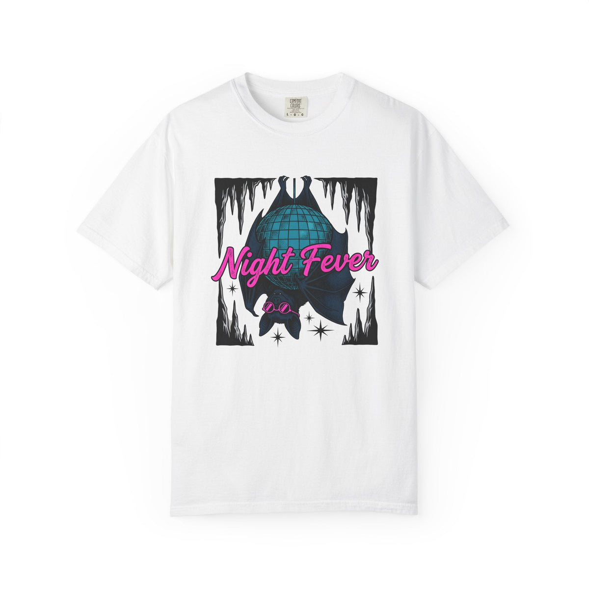 Bat Disco Ball Shirt Halloween Party Gift Women Retro Tee product image 1