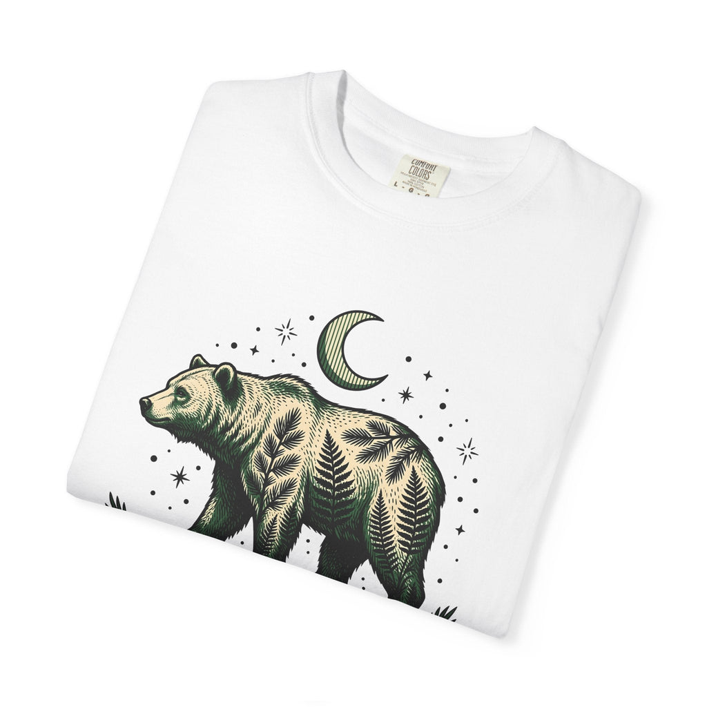 Bear Flower Shirt Animals & Flowers Outdoors Unisex Gift product image 5