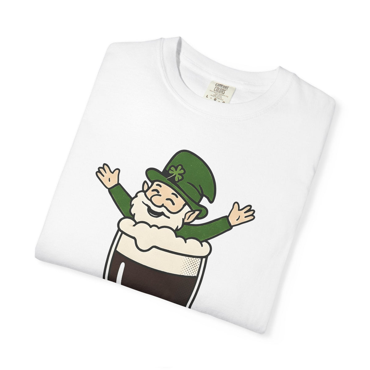 Leprechaun Mug Shirt St Patrick's Day Lager Unisex Gift Comic Tee Beer Mug
