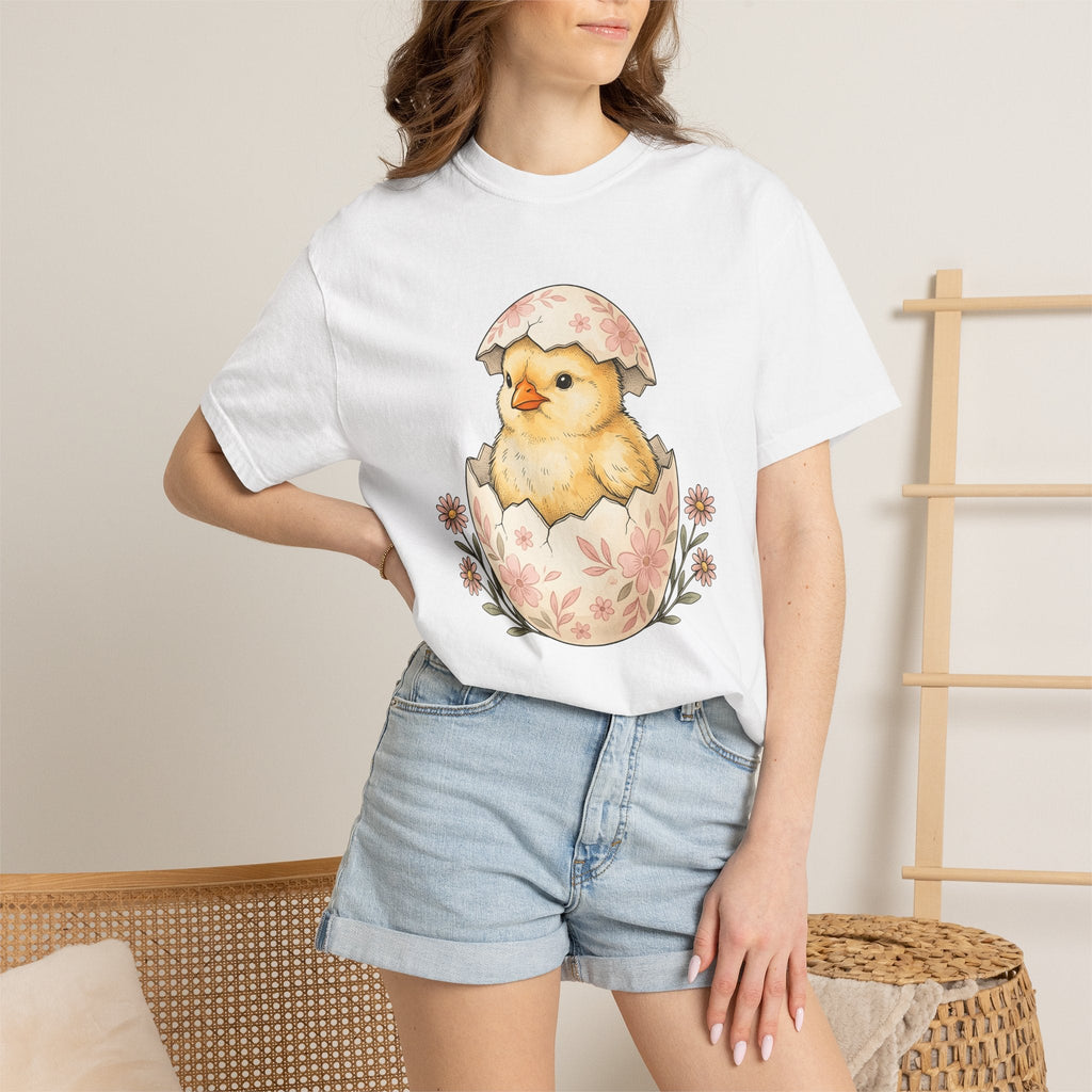 Newborn Chick Shell Shirt Easter Garden Unisex Gift product image 6