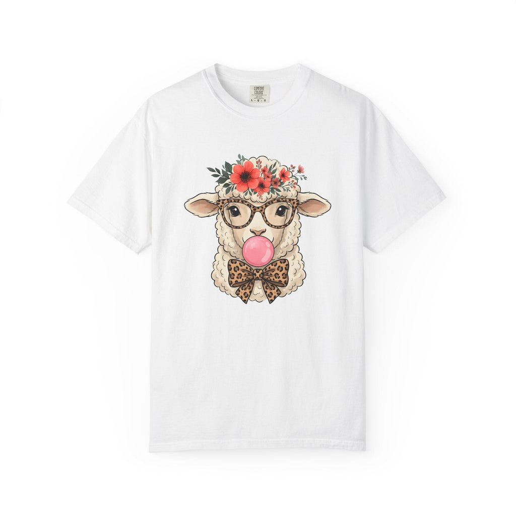 Sheep Illustration Shirt Easter Wildlife Unisex Gift Rustic product image 1