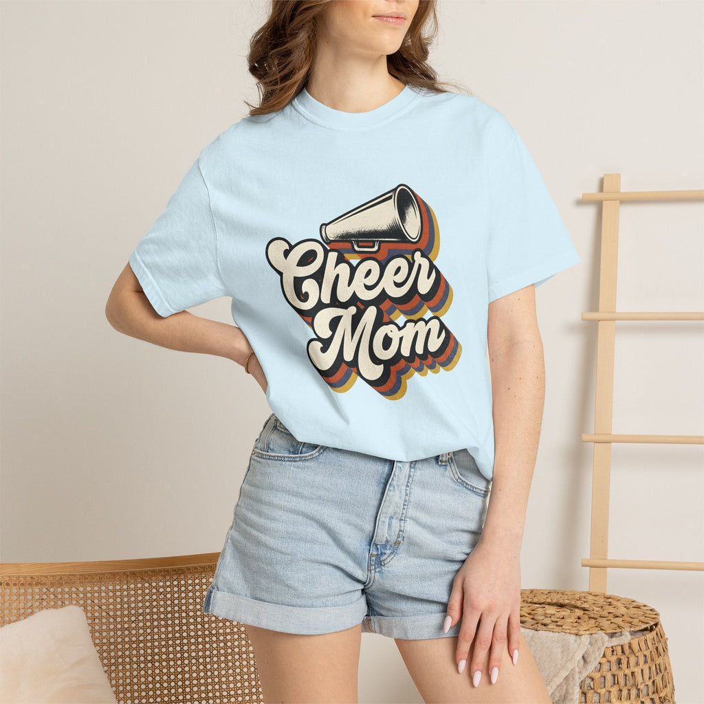 Megaphone Graphic Shirt Cheer Mom Sports Gift Women Retro product image 9