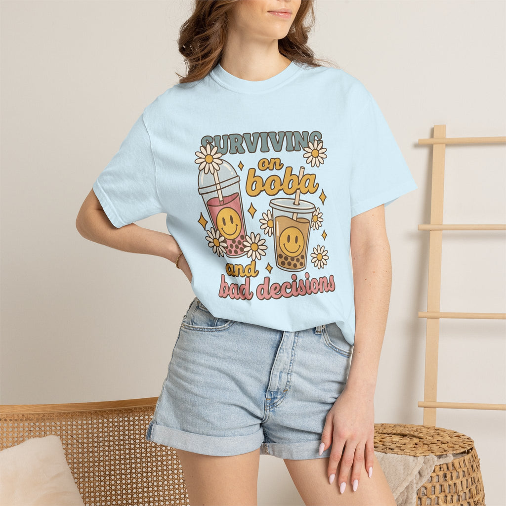 Bubble Tea Shirt Boba Jokes Unisex Gift Cute Tee Drink product image 9