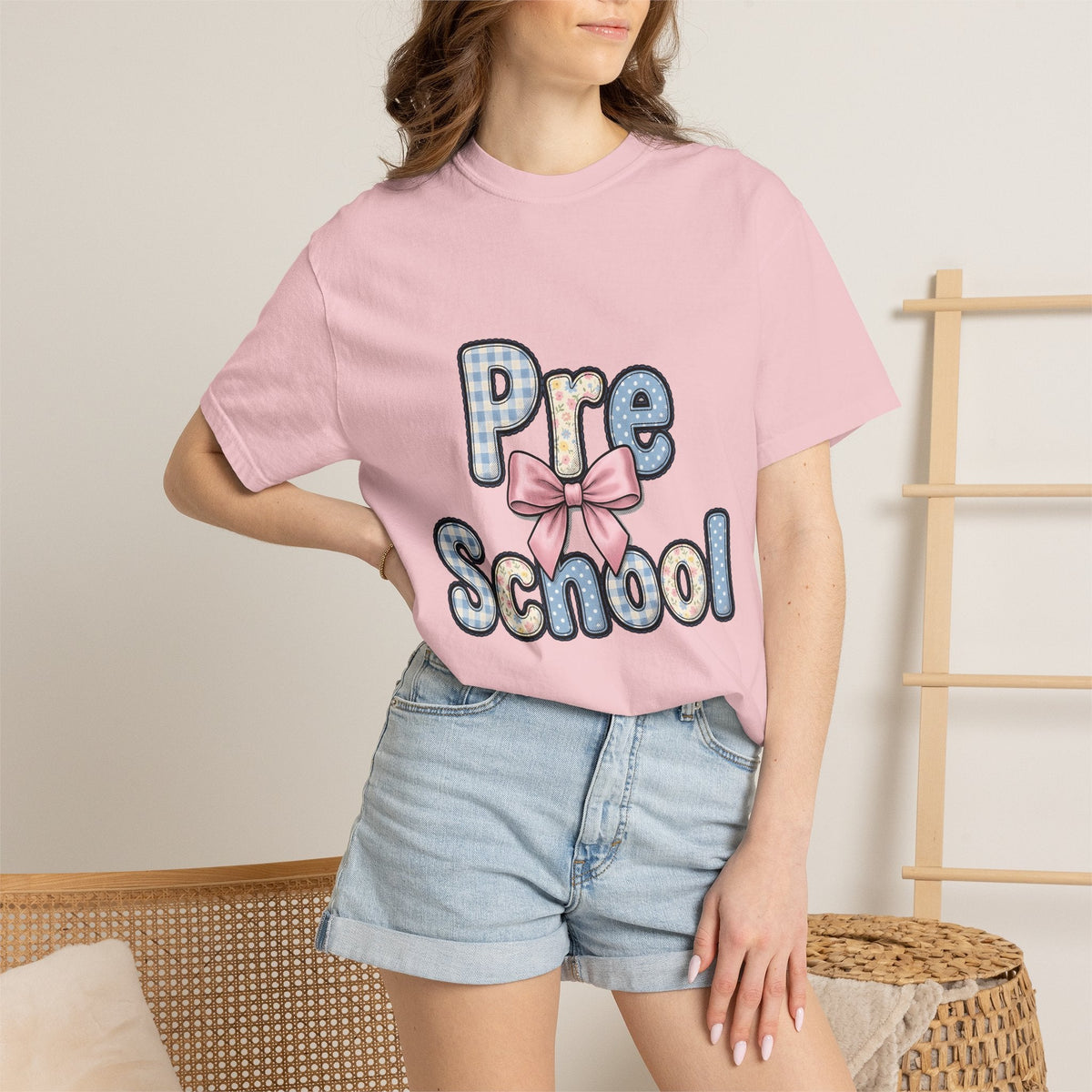 Pastel Letters Shirt Preschool Teacher Education Unisex product image 12