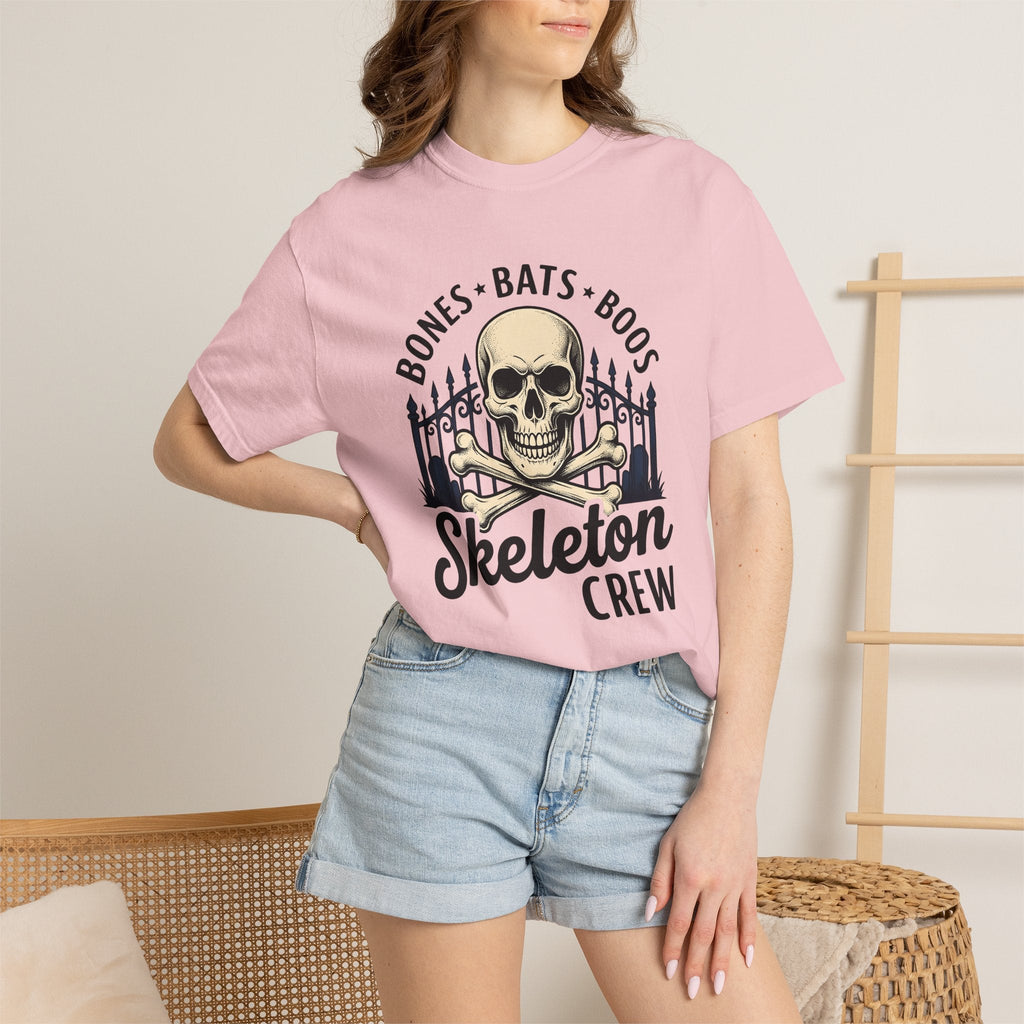 Skeleton Crossbones Shirt Halloween Gothic Unisex Gift product image 12