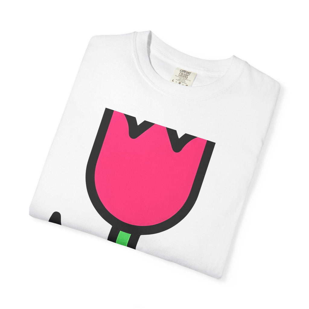 Tulip Bloom Shirt Easter Blossoms Unisex Gift Simple Tee product image 5
