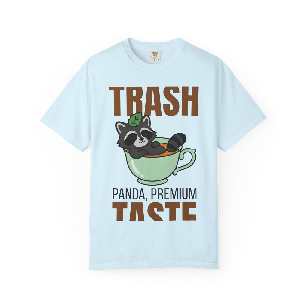 Raccoon Tea Cup Shirt Animals Cappuccino Unisex Gift Playful Tee Trash Panda