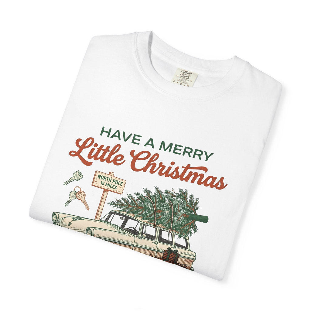 Vintage Car Shirt Christmas Holiday Unisex Gift Hand Drawn product image 5