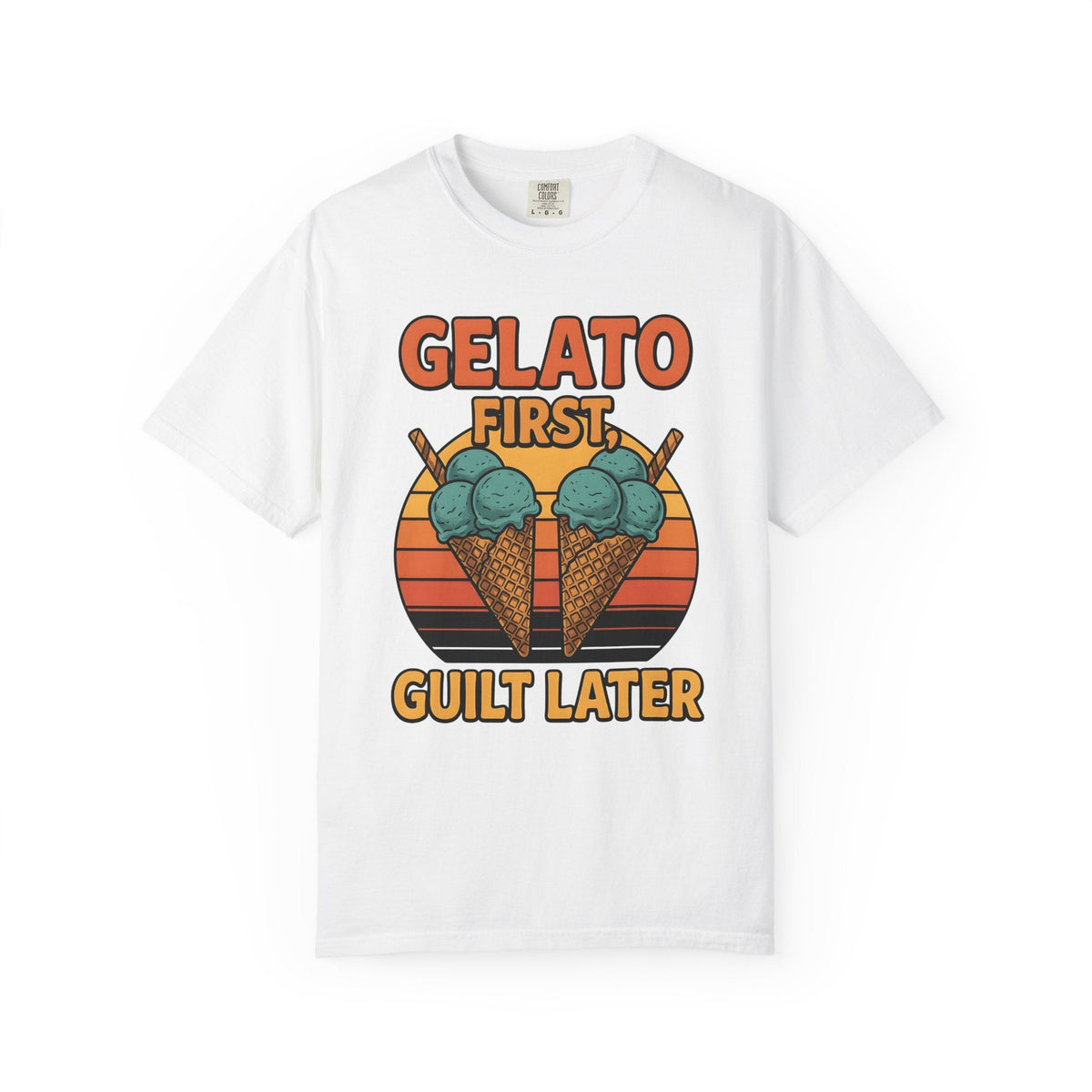Ice Cream Cones Shirt Desserts Gourmet Unisex Gift Vintage product image 1