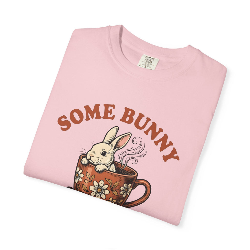 Hare Coffee Cup Shirt Easter Mocha Unisex Gift Farmhouse Tee Coffee Mug T-Shirt