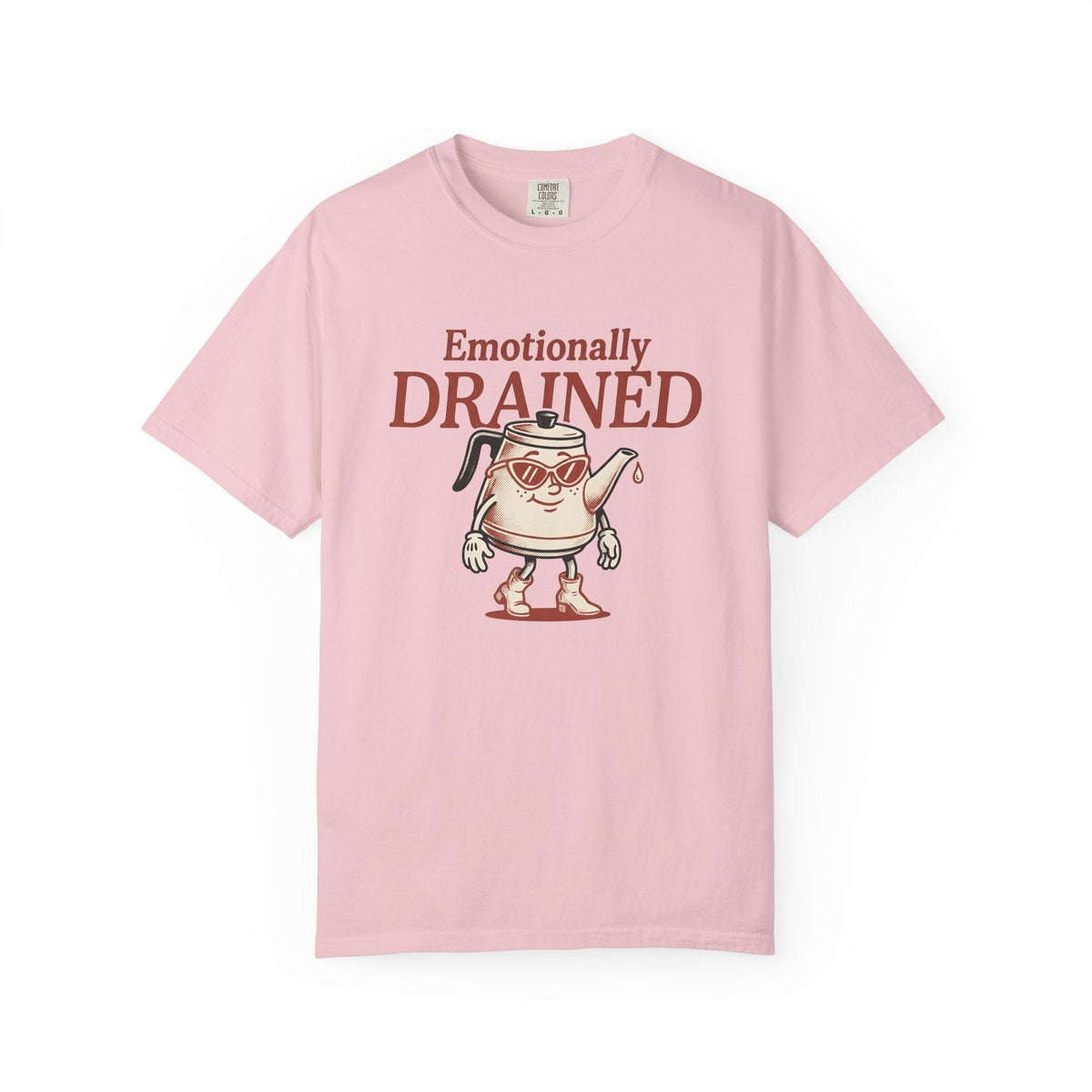 Kettle Illustration Shirt Coffee Comedy Unisex Gift Sketch Tee Teapot T-Shirt