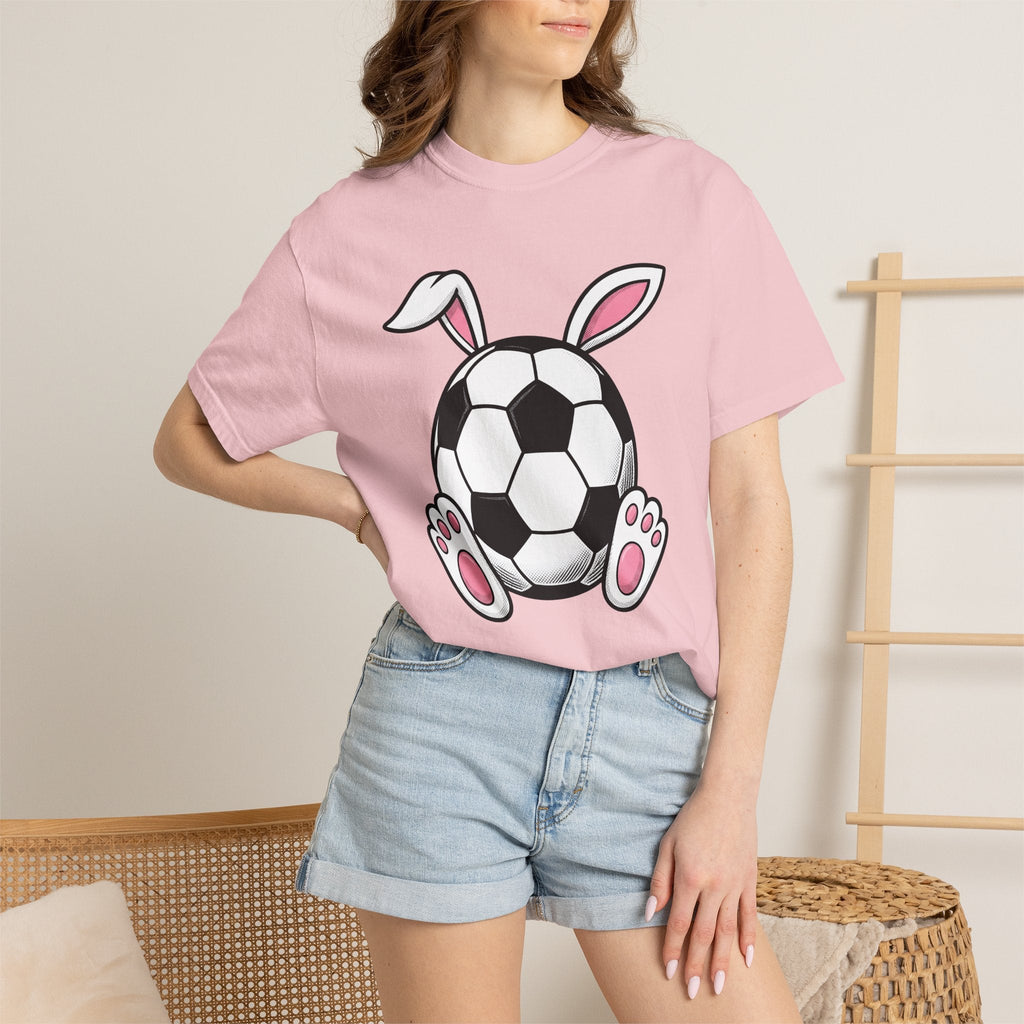 Soccer Ball Hare Shirt Easter Exercise Unisex Gift Animated product image 12