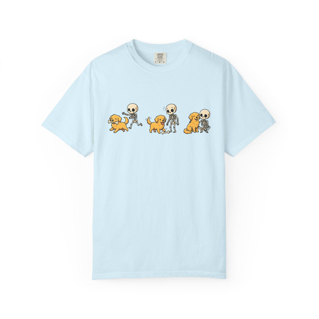 Canine Skeleton Shirt Halloween Pets Unisex Gift Doodle Tee product image 2