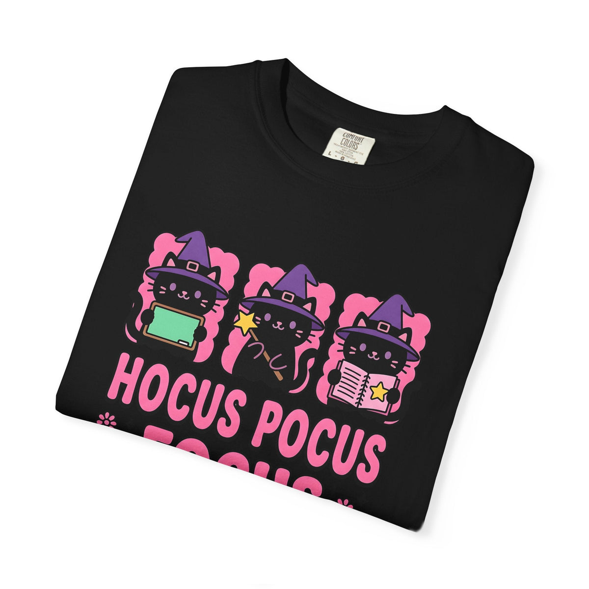 Witch Cat Shirt Teachers Halloween Gift for Women Kawaii product image 15