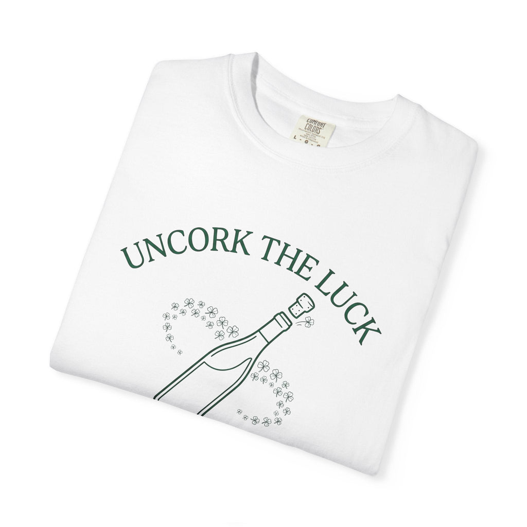 Champagne Bottle Shirt St Patrick's Day Alcohol Unisex Gift product image 5