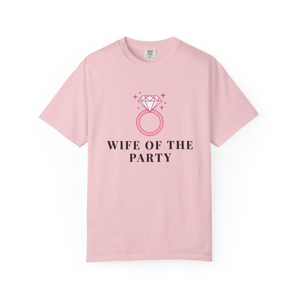 Diamond Ring Shirt Bridal Bachelorette Gift for Women Minimalist Tee Engagement