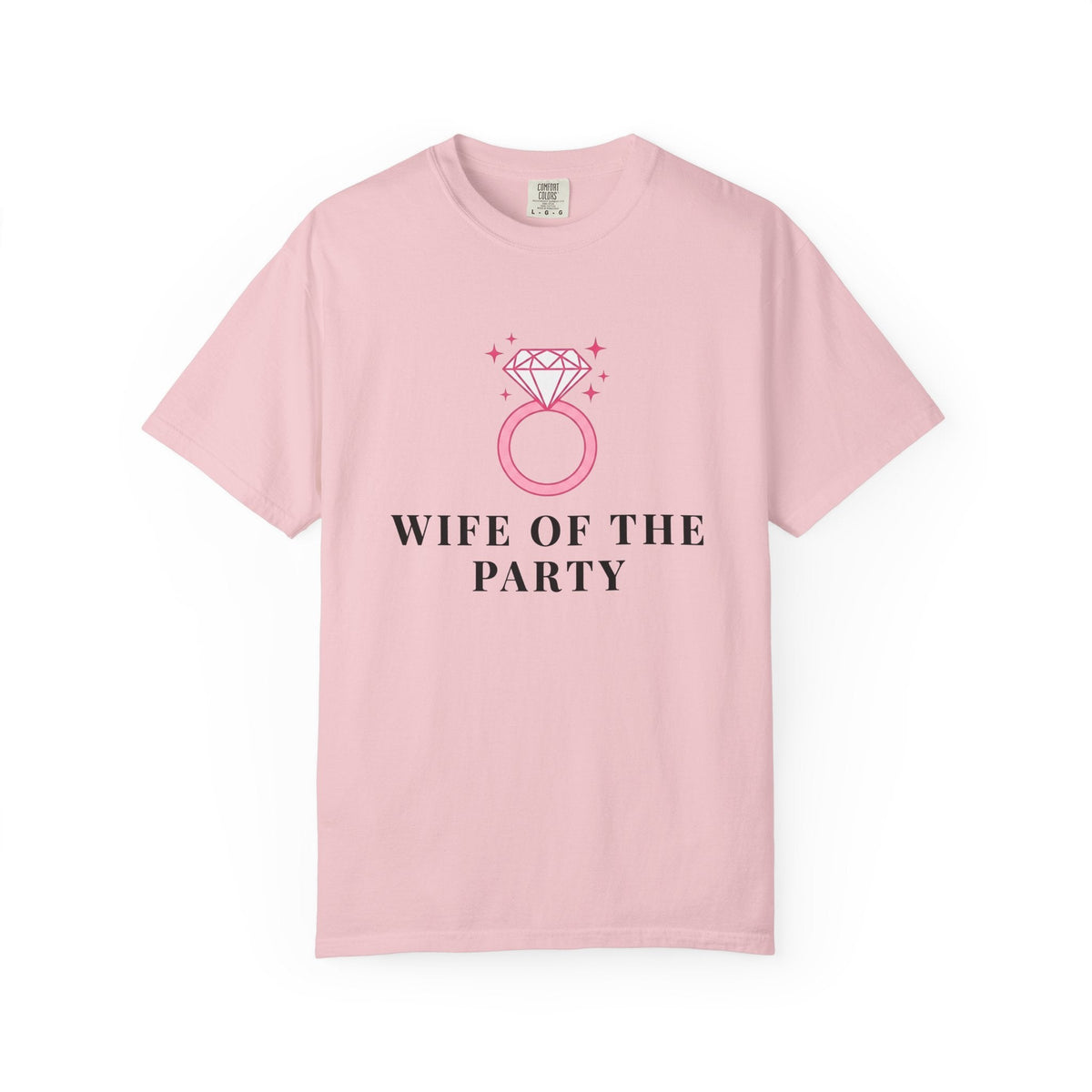 Diamond Ring Shirt Bridal Bachelorette Gift for Women Minimalist Tee Engagement