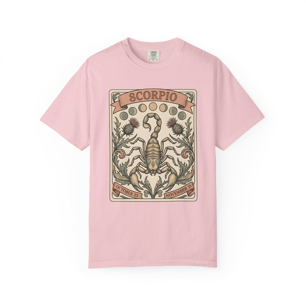 Scorpio Sign Shirt Boho Chic Horoscope Gift Women Retro Tee product image 3