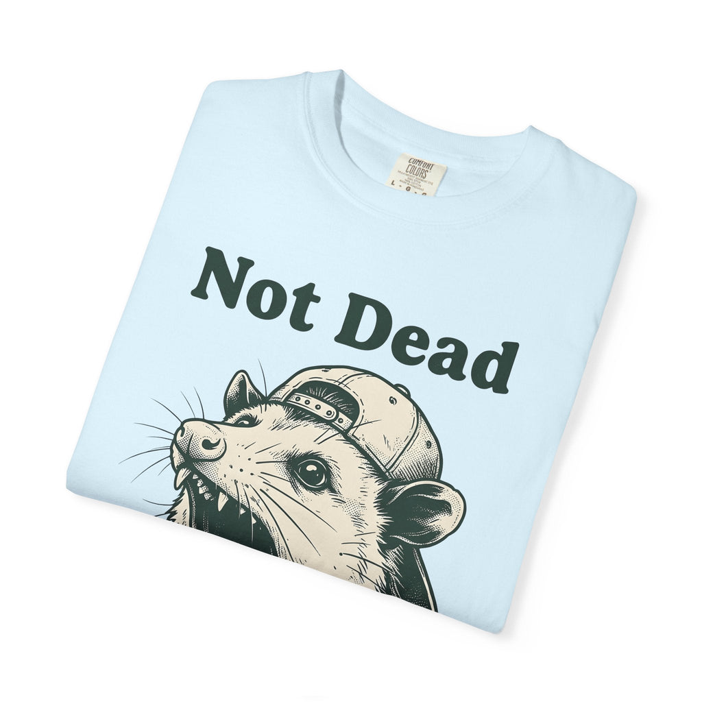 Possum Cap Shirt Funny Creatures Unisex Gift Illustration Tee Opossum T-Shirt