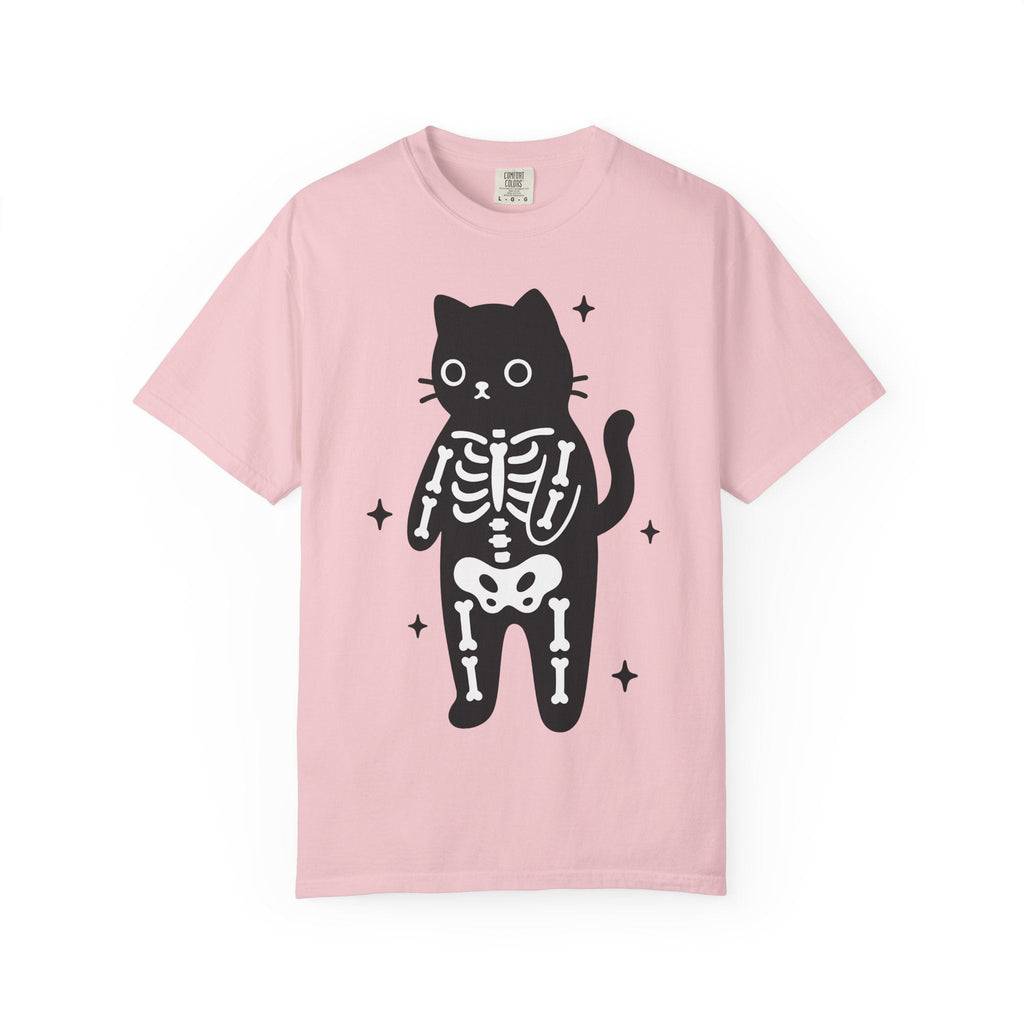 Kitty Bones Shirt Cat Fall Unisex Gift Playful Tee T-Shirt product image 3