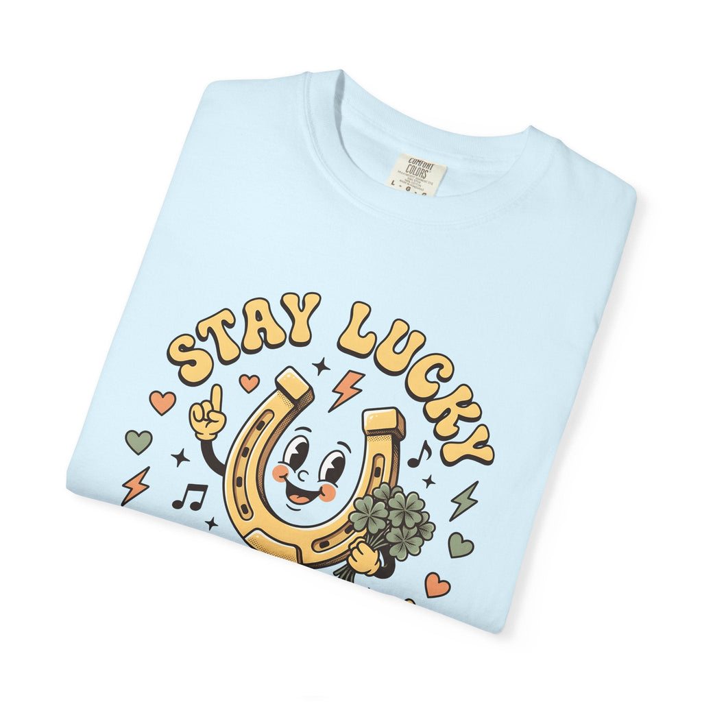 Horseshoe Shirt St. Patrick's Day Luck Unisex Gift Cartoon product image 8