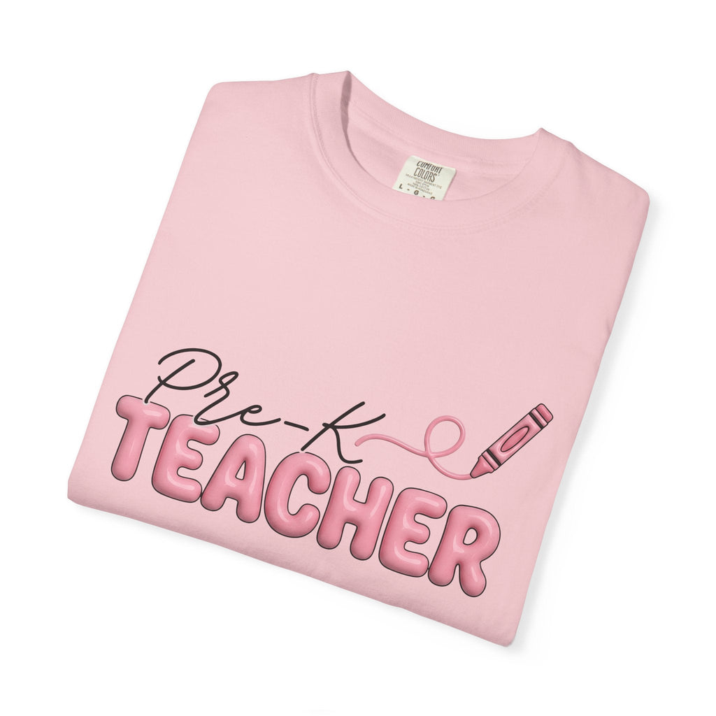 Crayon Illustration Shirt Teacher Education Gift Women Hand product image 11
