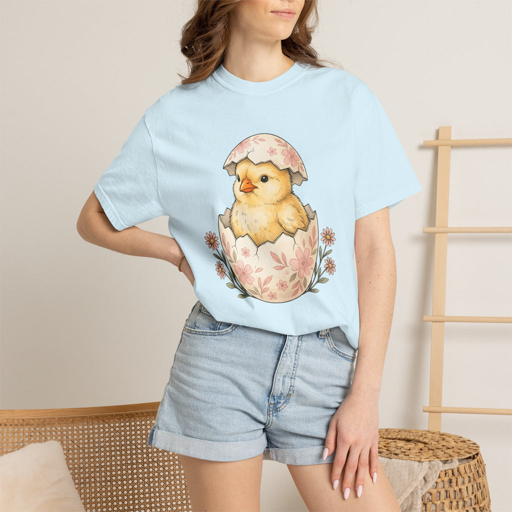 Newborn Chick Shell Shirt Easter Garden Unisex Gift product image 9