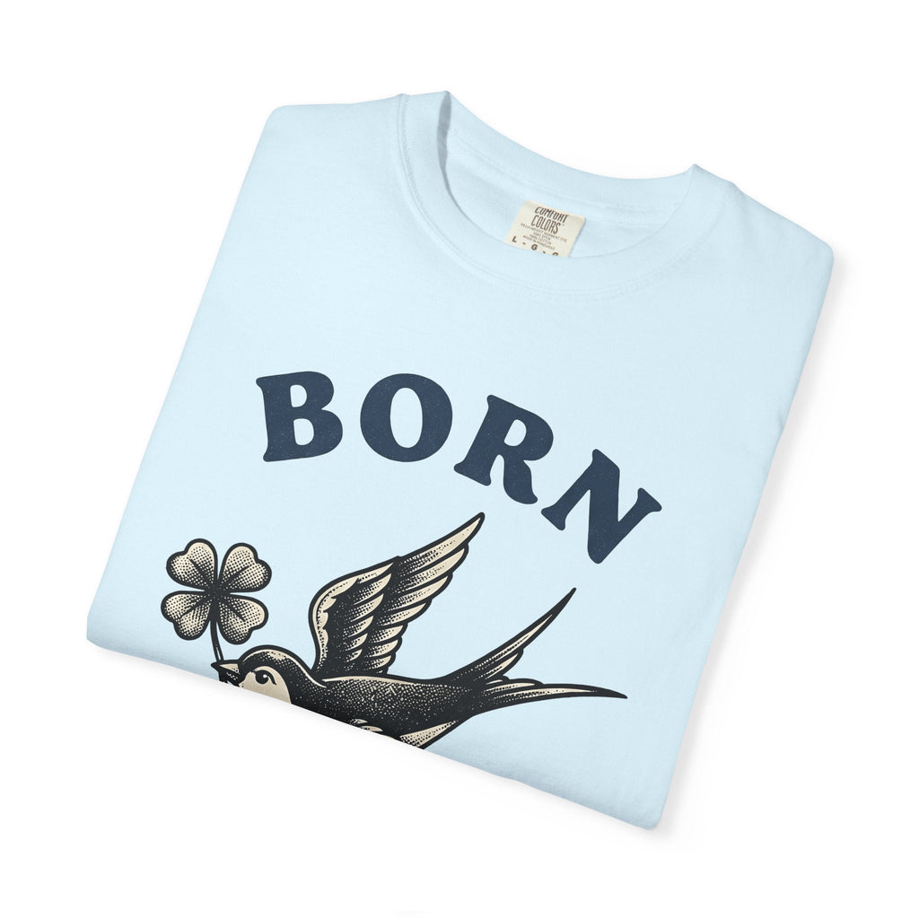 Swallow Bird Shirt St Patrick's Day Amulet Unisex Gift Hand product image 8