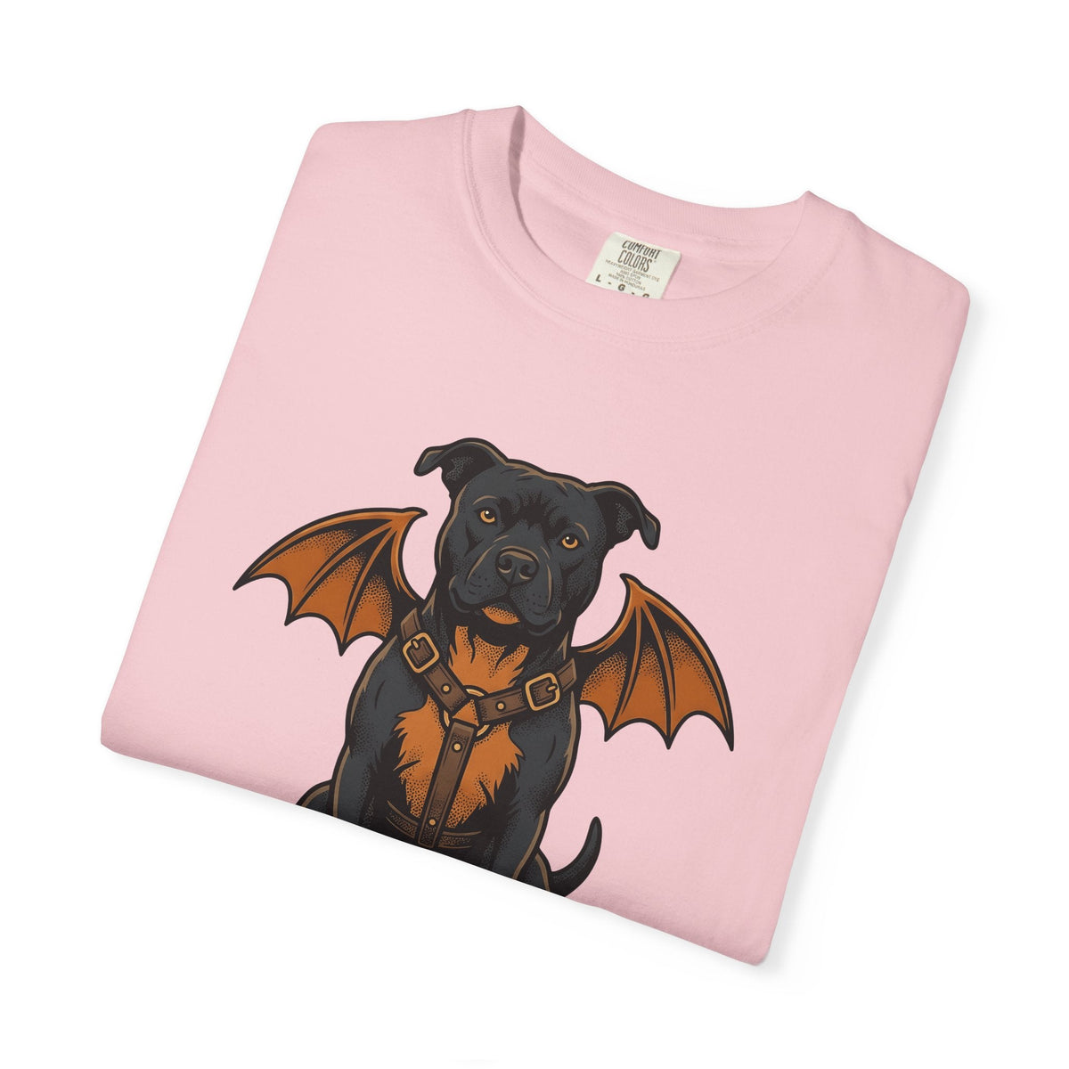 Pitbull Bat Wings Shirt Halloween Puppy Unisex Gift Sketch product image 11