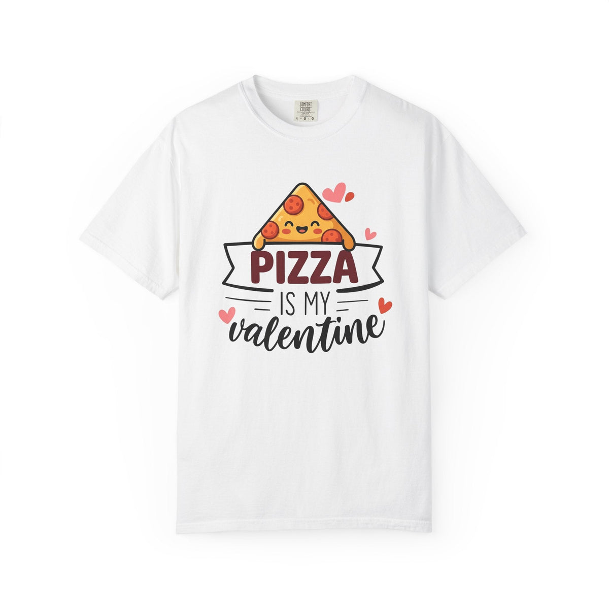 Pizza Slice Shirt Valentine Food Unisex Gift Kawaii Tee product image 1