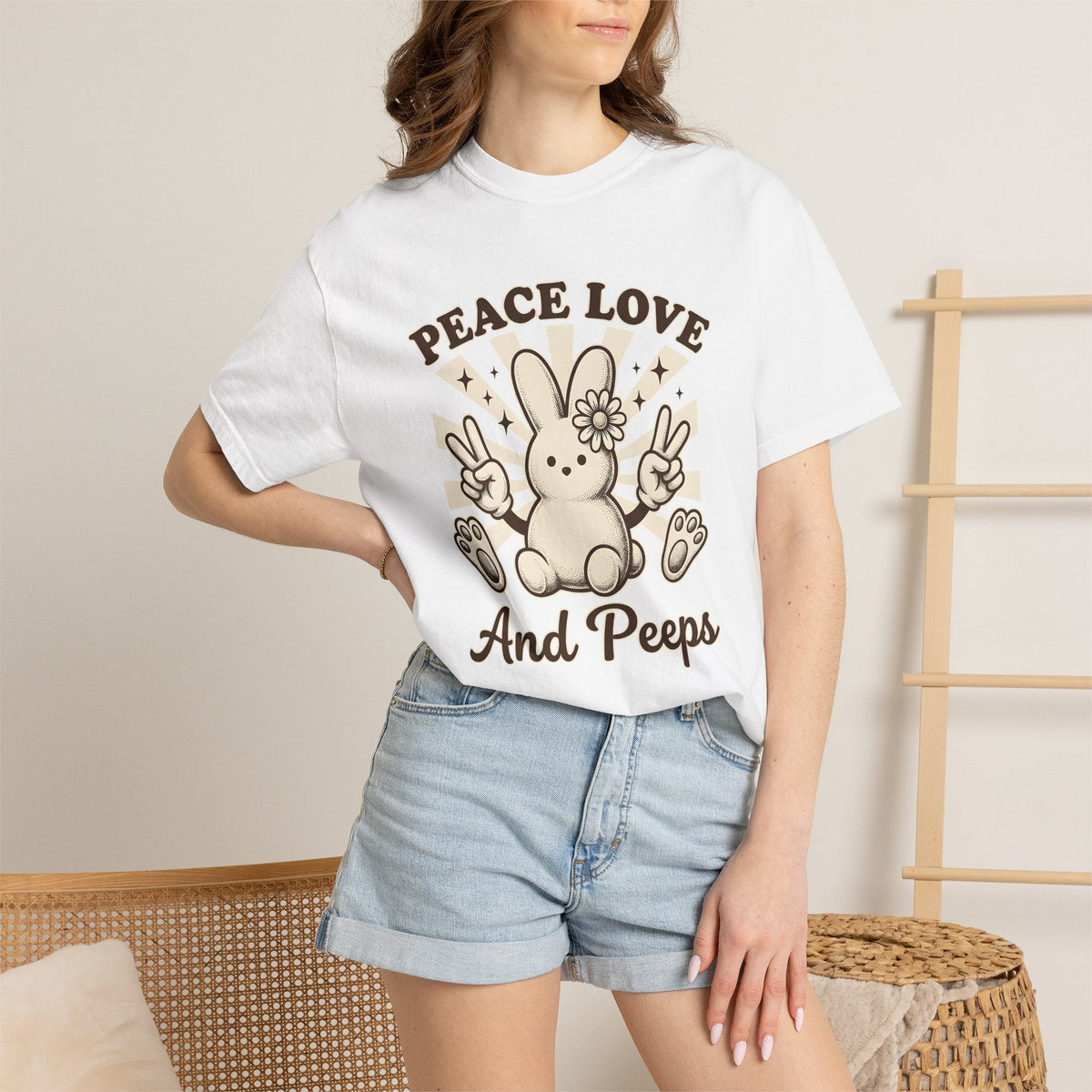 Rabbit Candy Shirt Easter Unisex Gift Vintage Tee T-Shirt product image 6
