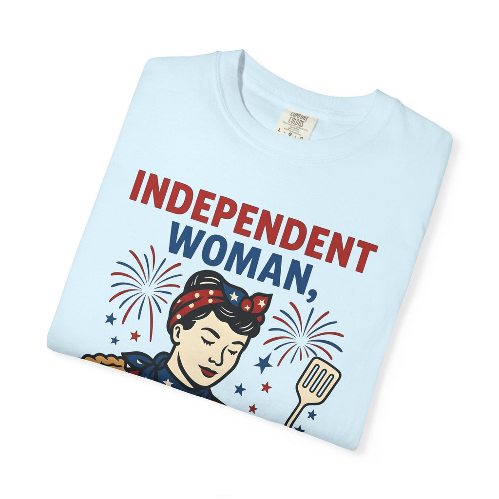 American Woman Shirt 4th Of July Dessert Gift for Women product image 8